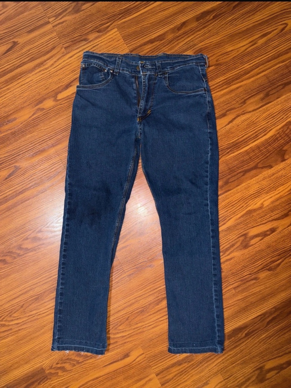 Origins Men's Indigo Straight-Leg Jeans